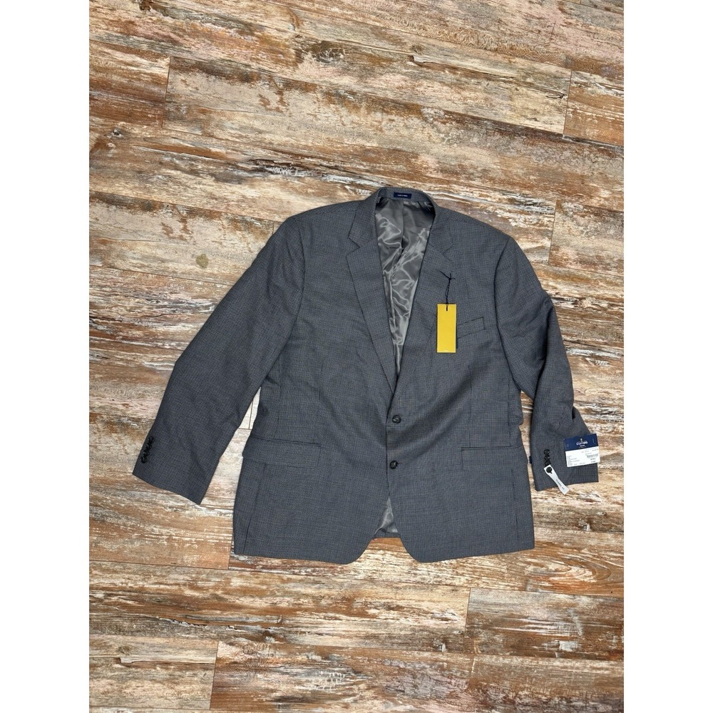 Mens Stafford Year Round Sport Coat Blazer New With Tags Size 50 R Houndstooth